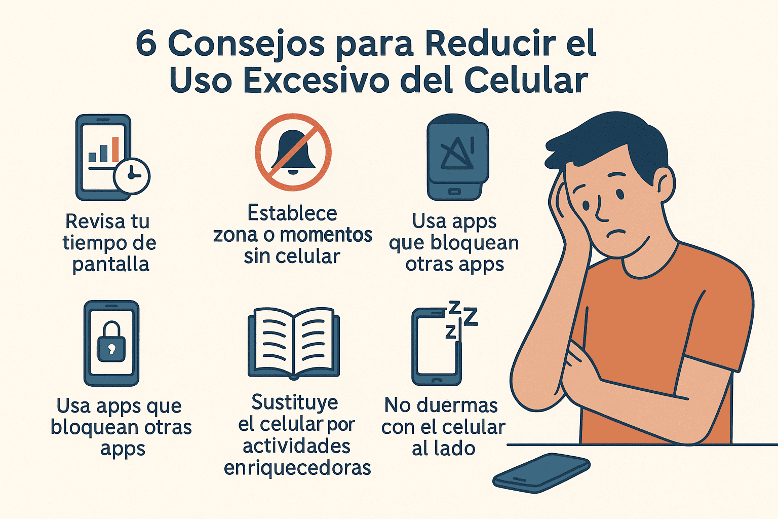Reducir el Uso Excesivo del Celular y Recuperar Tu Tiempo