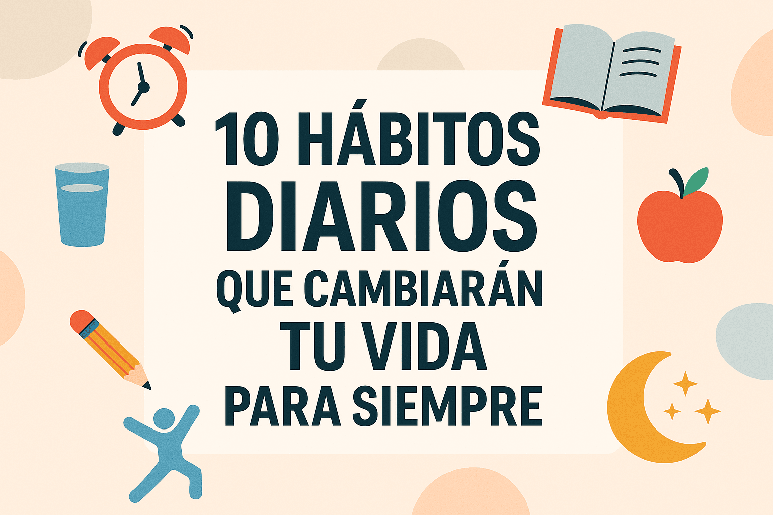 Hábitos diarios que pueden mejorar tu vida con constancia