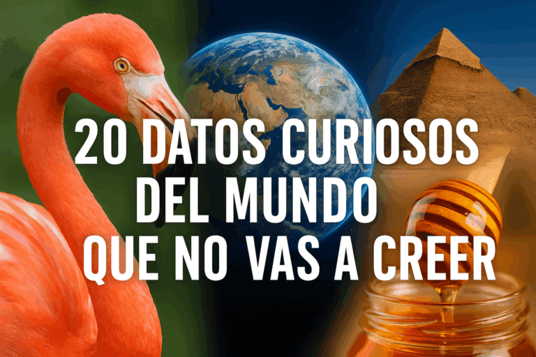Datos curiosos del mundo explicados de forma sencilla